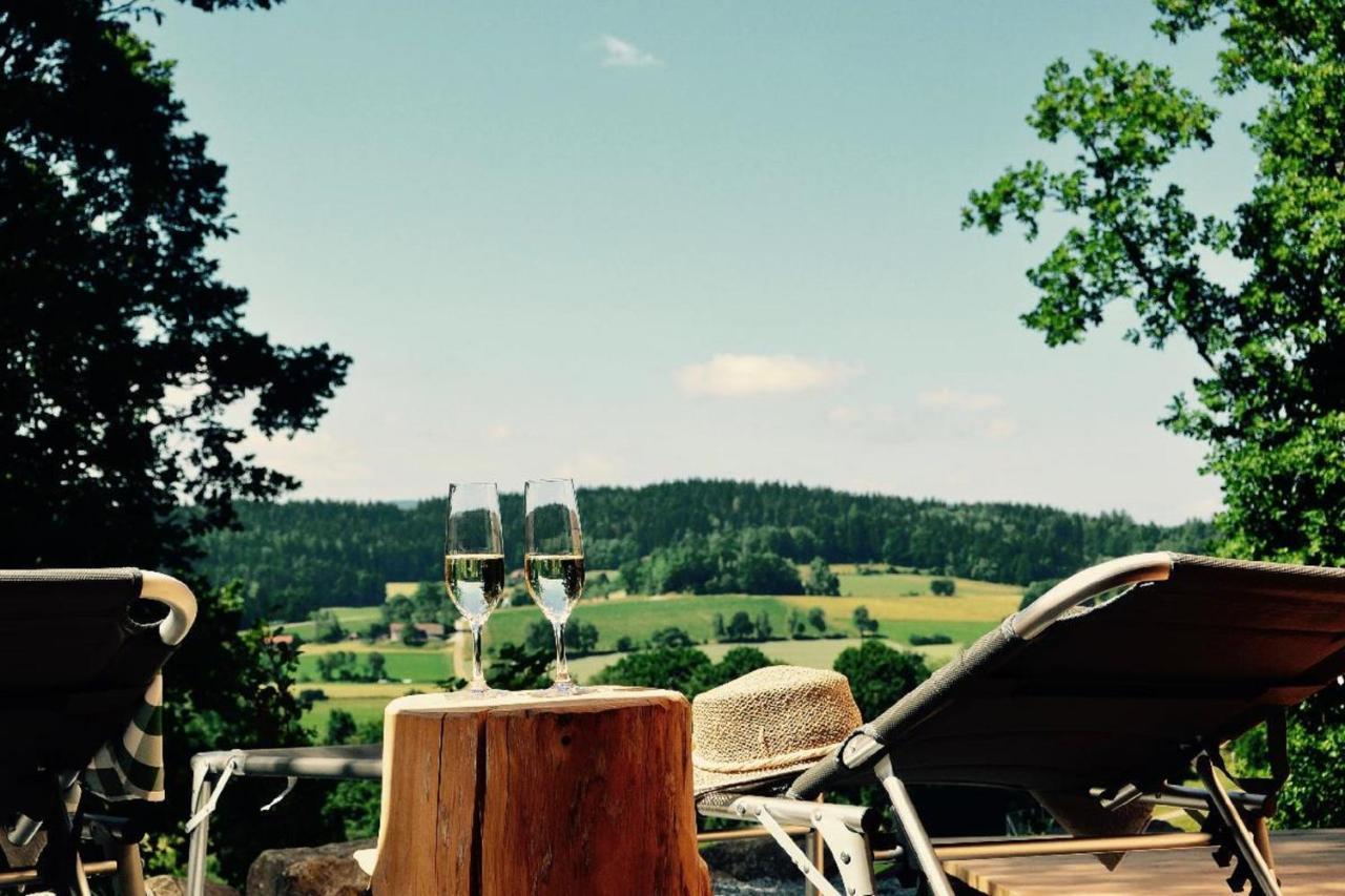 Huetten Am Waldrand Altnussberg Bagian luar foto