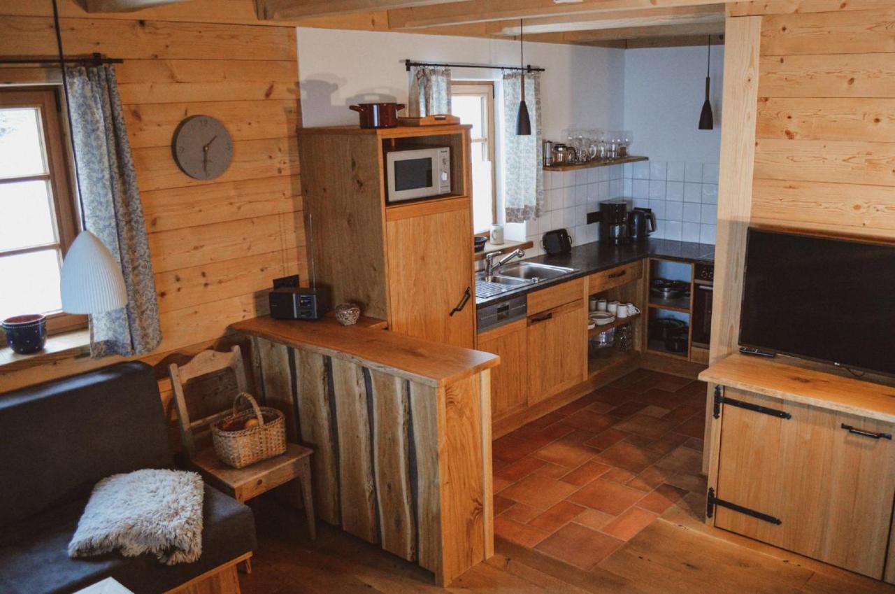 Huetten Am Waldrand Altnussberg Bagian luar foto