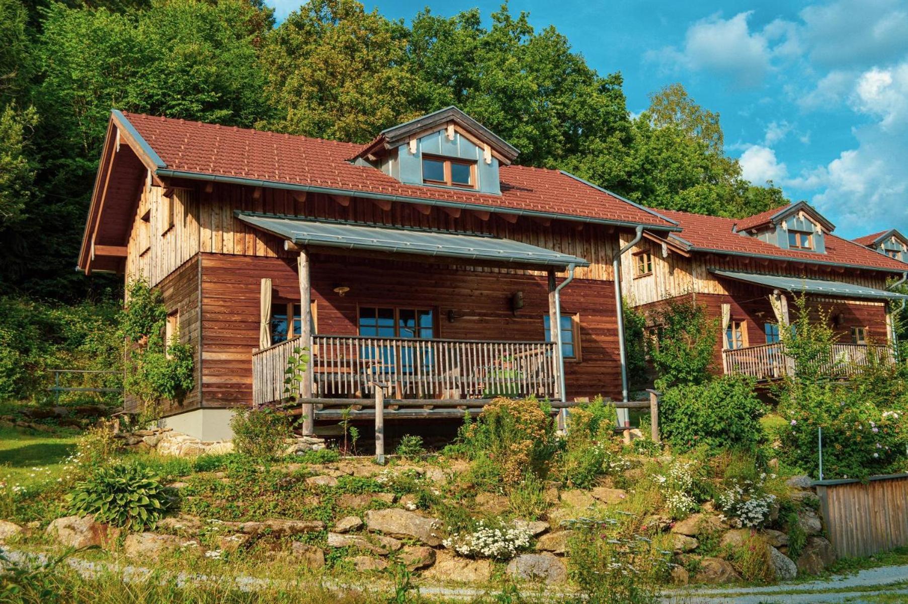 Huetten Am Waldrand Altnussberg Bagian luar foto