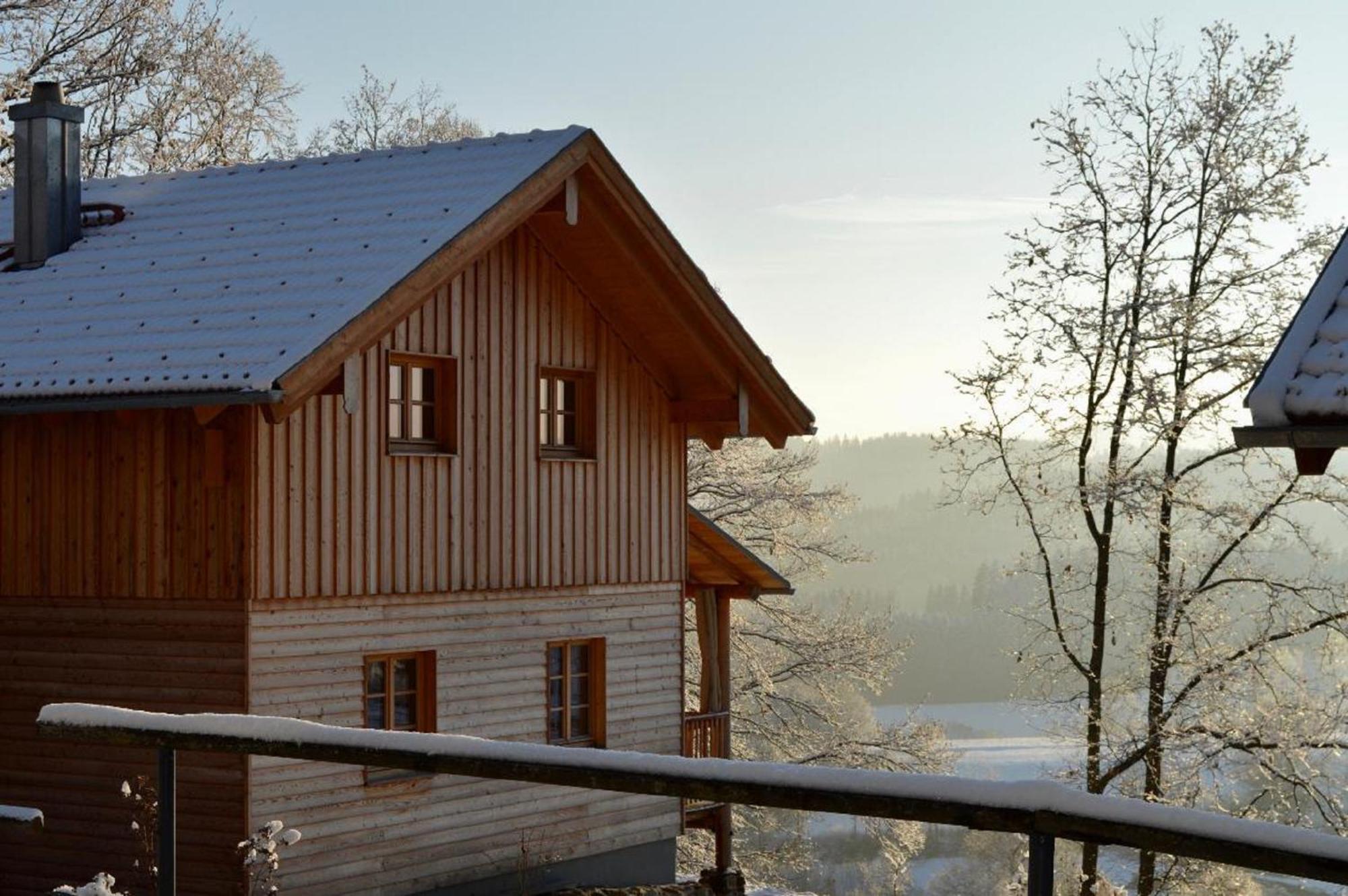 Huetten Am Waldrand Altnussberg Bagian luar foto