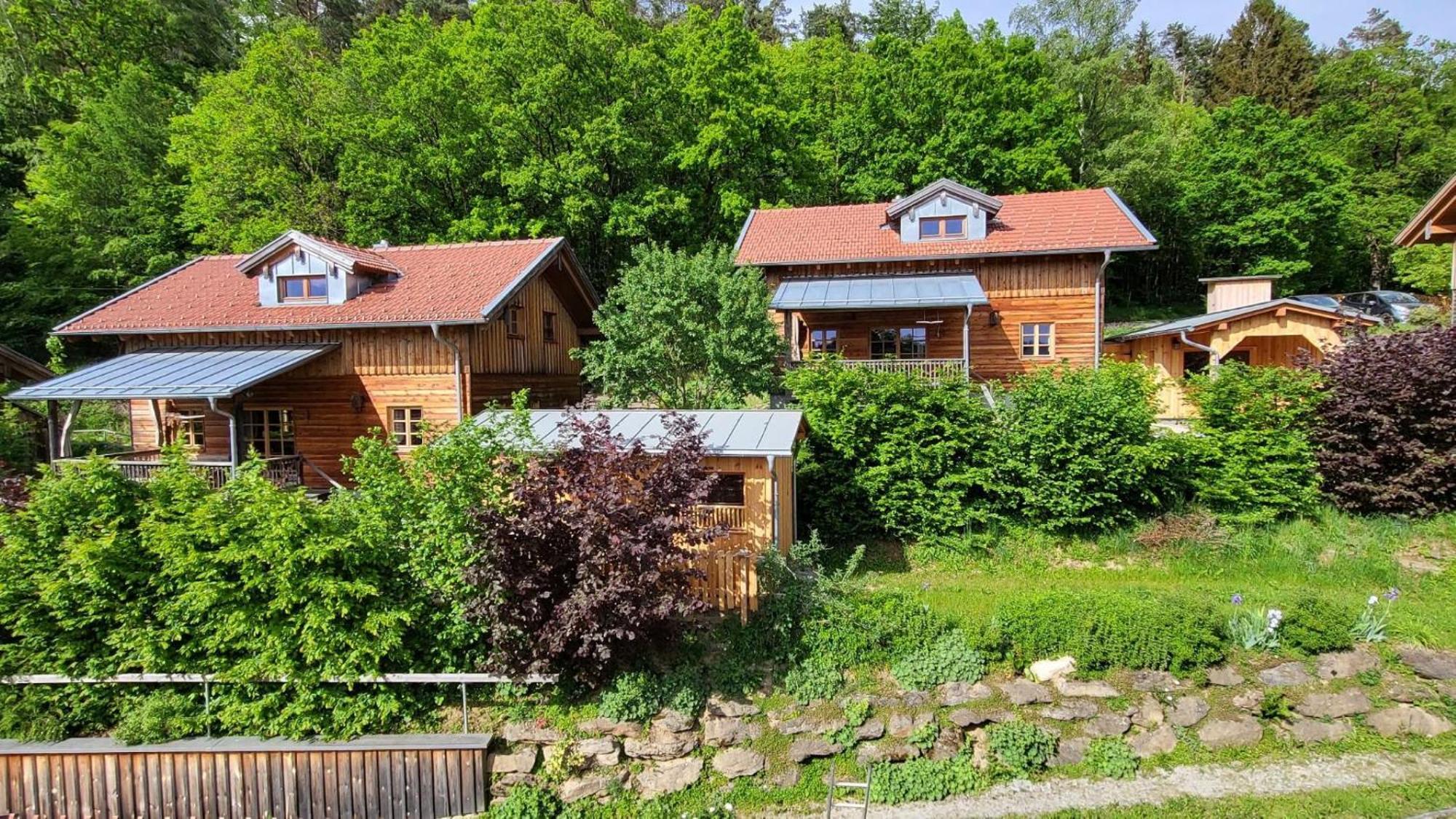 Huetten Am Waldrand Altnussberg Bagian luar foto