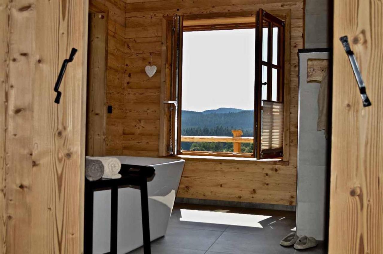 Huetten Am Waldrand Altnussberg Bagian luar foto